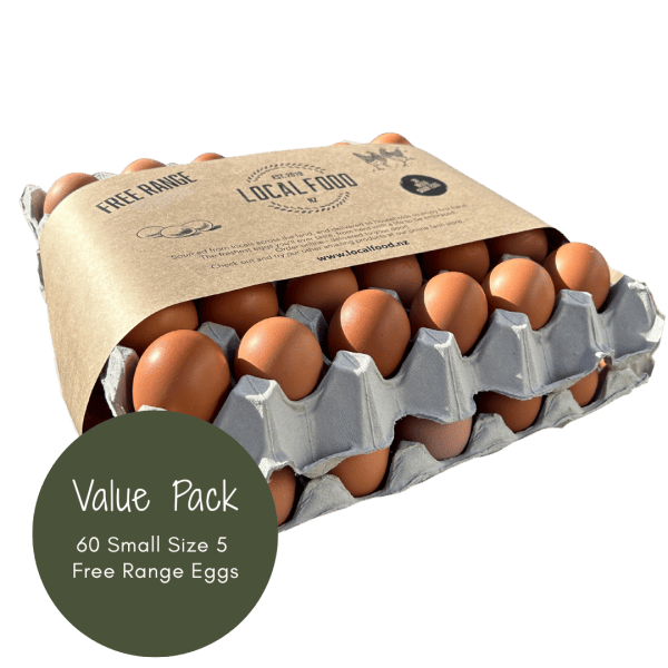 Value Pack x2 Trays (60 eggs) - Little ones - Local Food NZ + Feilding ...